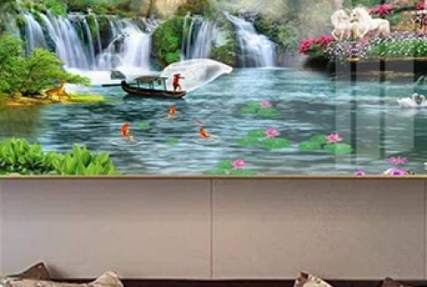 Tranh kính 3D - background